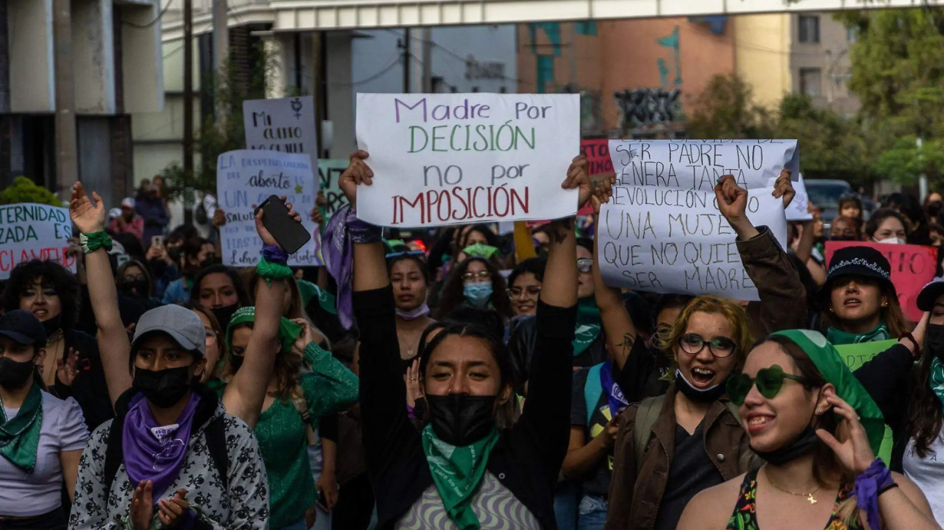 Marcha en Zacatecas a favor del aborto